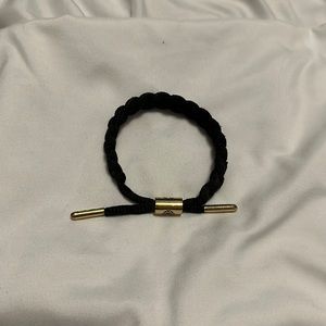 Rastaclat black braided bracelet